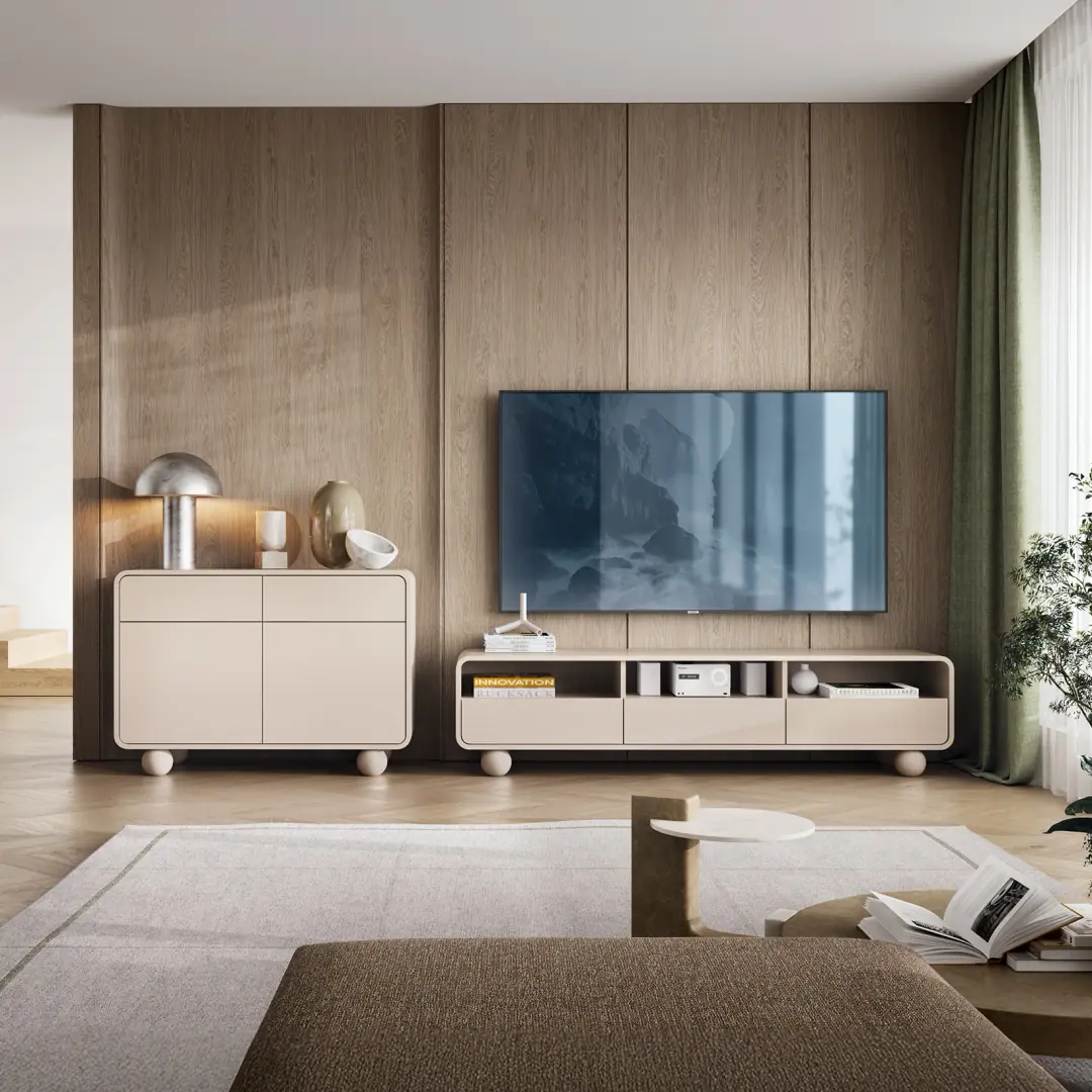 Albion Highboard Cabinet 108cm - Image 6