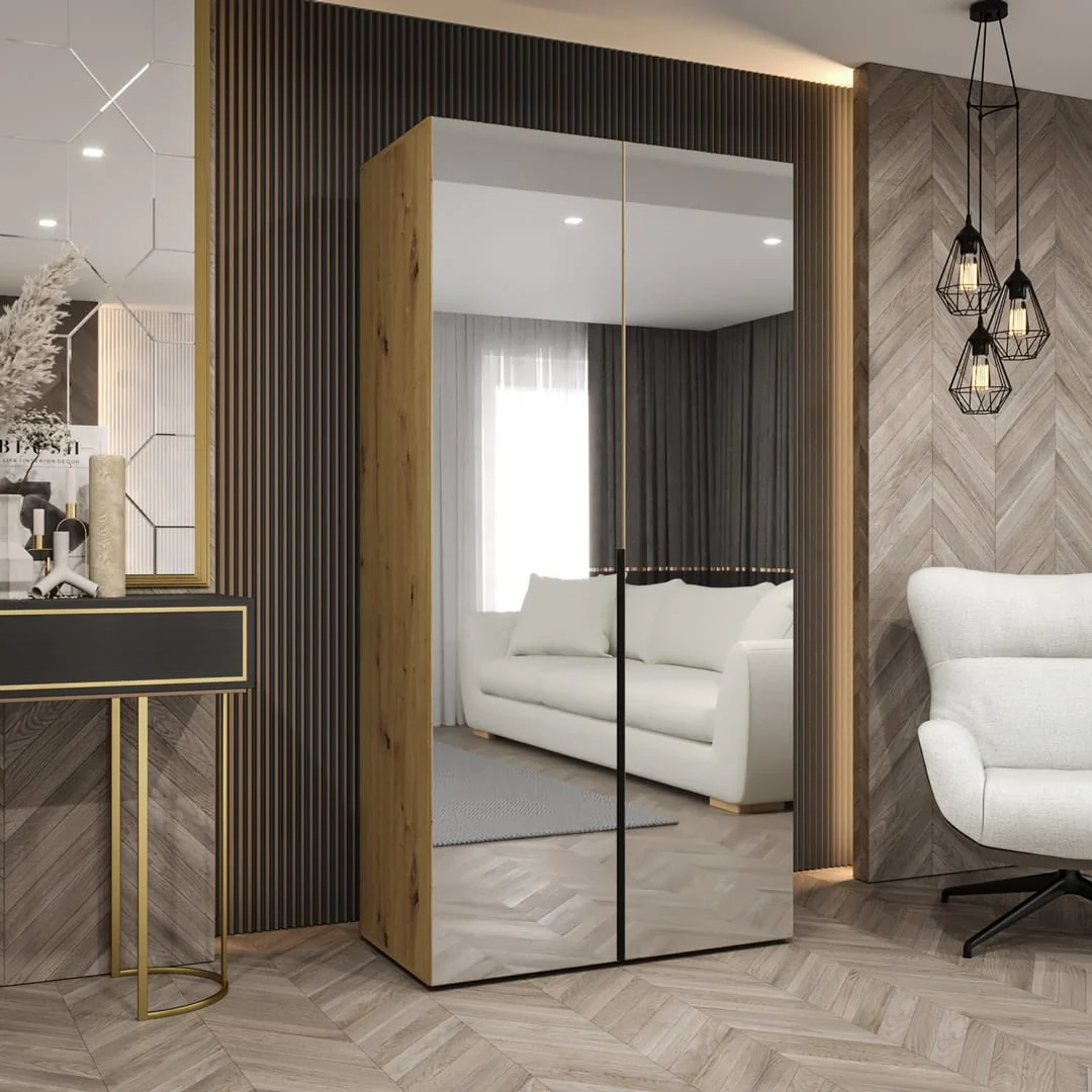 Alicante III Hinged Door Wardrobe 100cm - Image 9