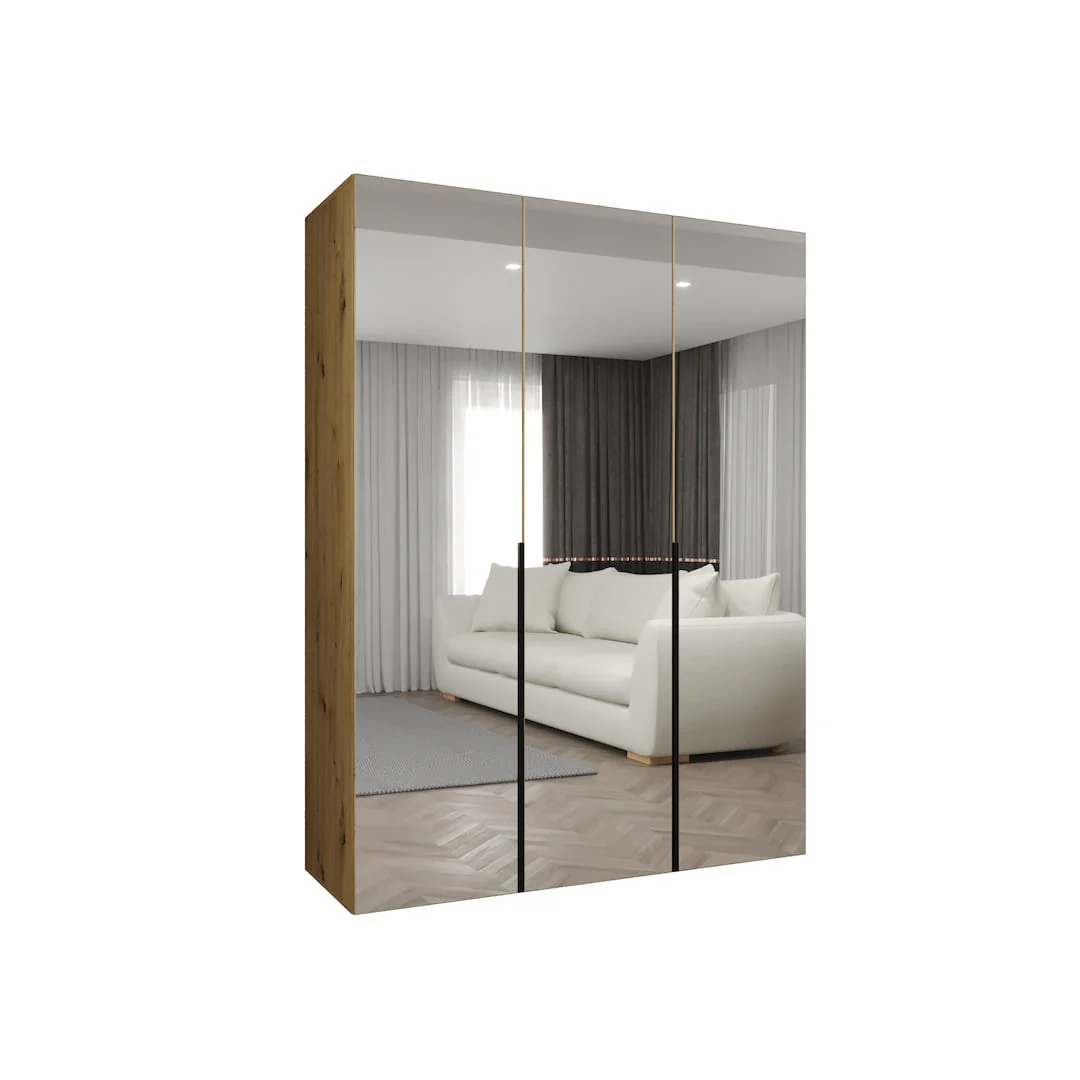 Alicante III Hinged Door Wardrobe 150cm - Image 2