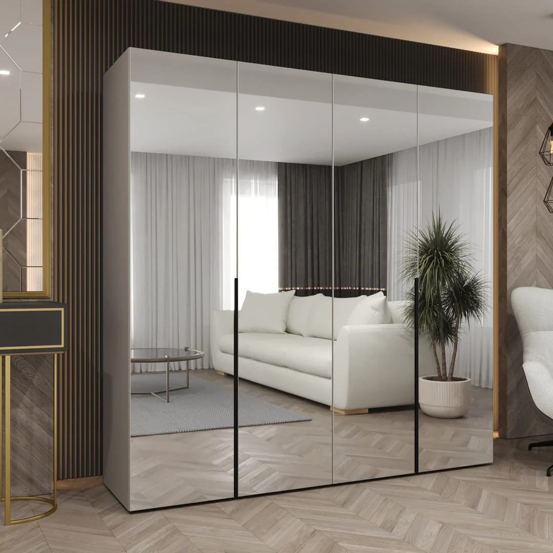 Alicante III Hinged Door Wardrobe 200cm - Image 4