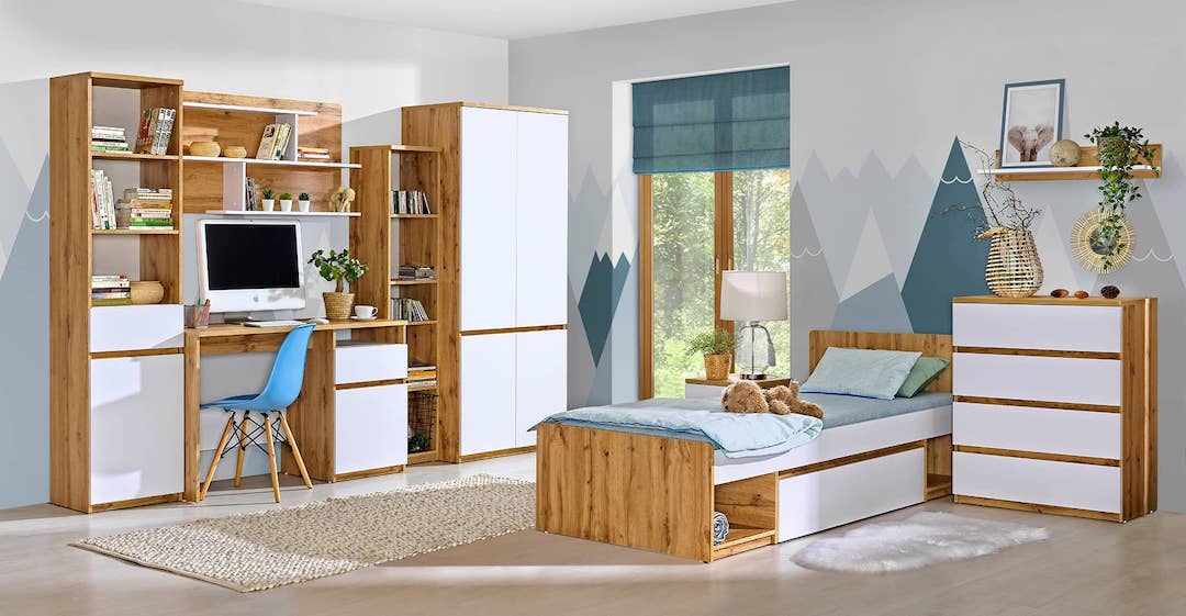 Arca AR1 Hinged Wardrobe 80cm - Image 4