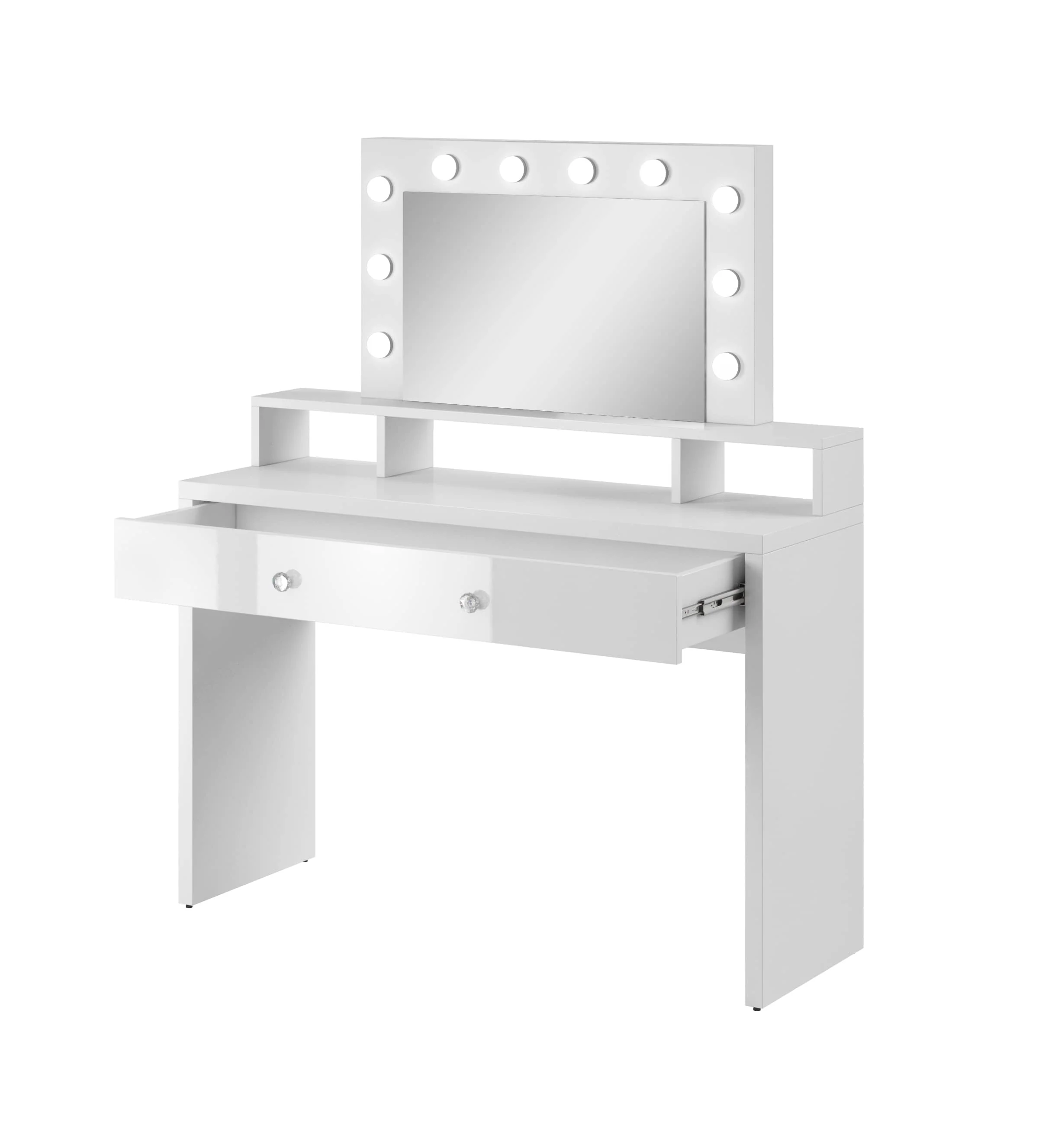 Aria Dressing Table With Mirror 120cm - Image 3
