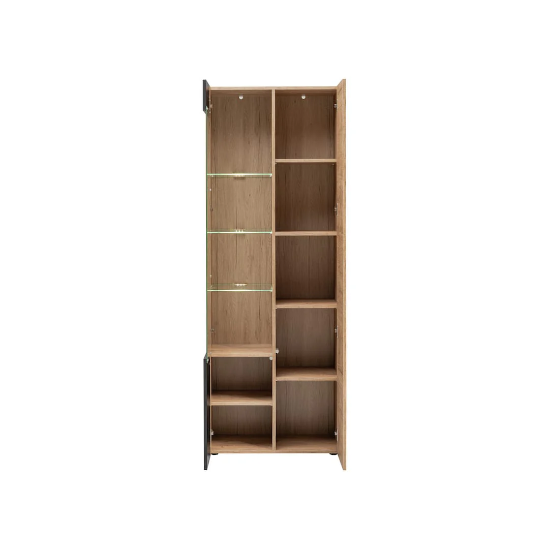 Aron Tall Display Cabinet 70cm - Image 2