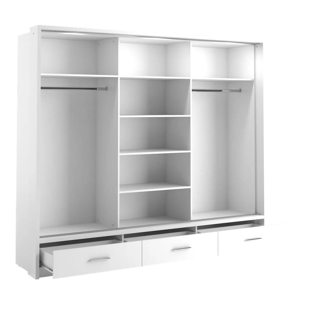 Arti 23 - 3 Sliding Door Wardrobe 250cm - Image 3