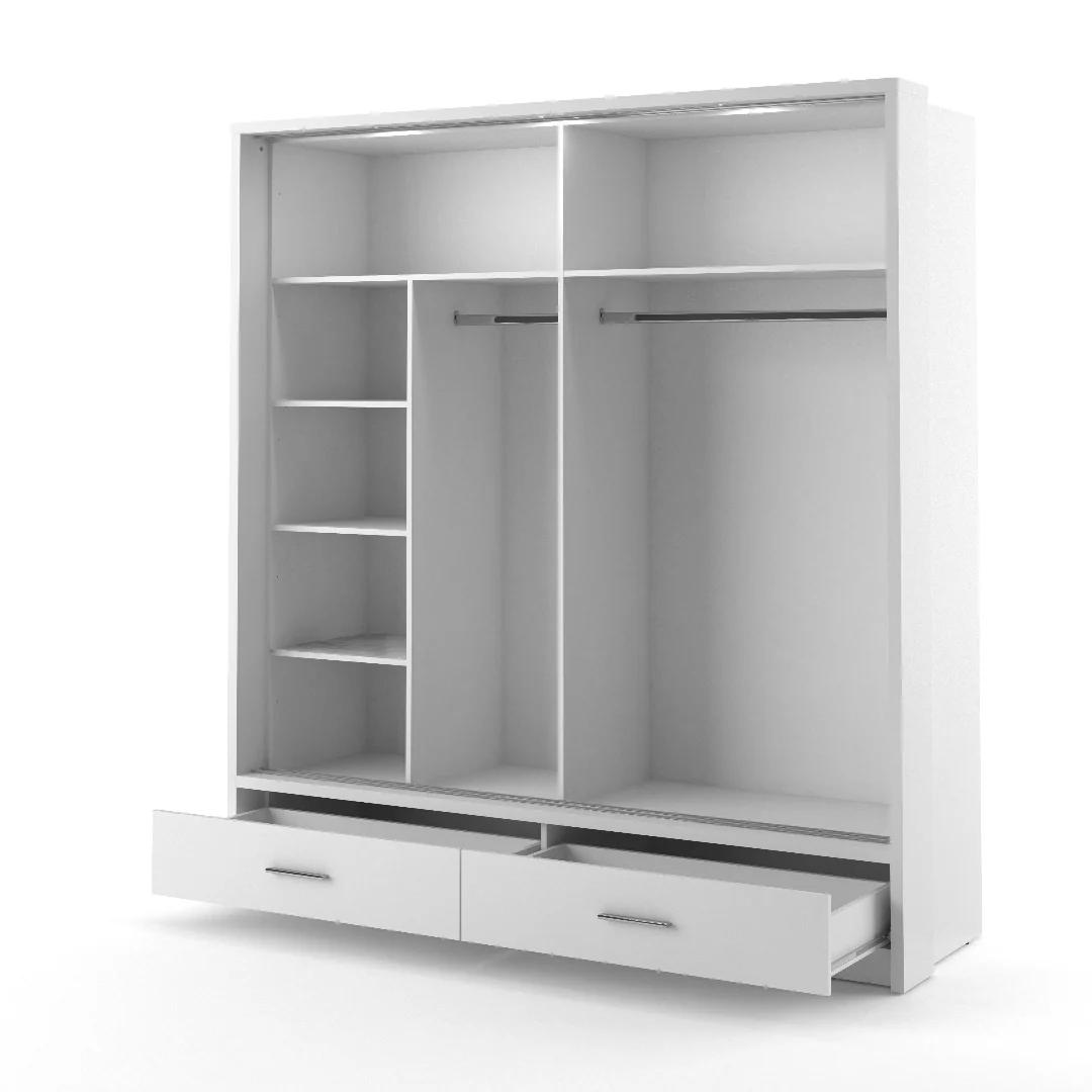 Arti 24 - 2 Sliding Door Wardrobe 200cm - Image 3