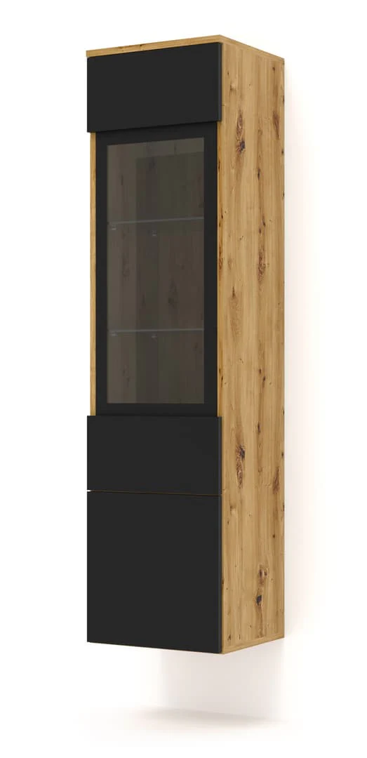 Aura Tall Display Cabinet 37cm - Image 3