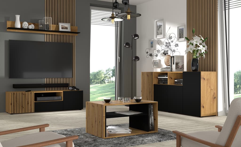 Auris Sideboard Cabinet 180cm [Drawers] - Image 5