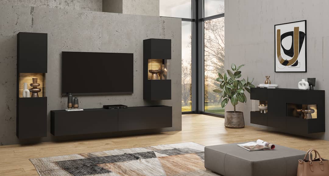Ava 25 Display Sideboard Cabinet 120cm - Image 7