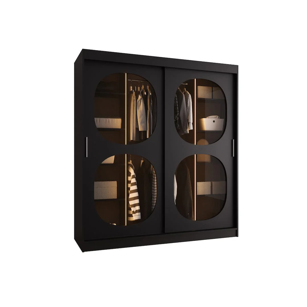 Bahrain II Sliding Door Wardrobe 180cm - Image 12