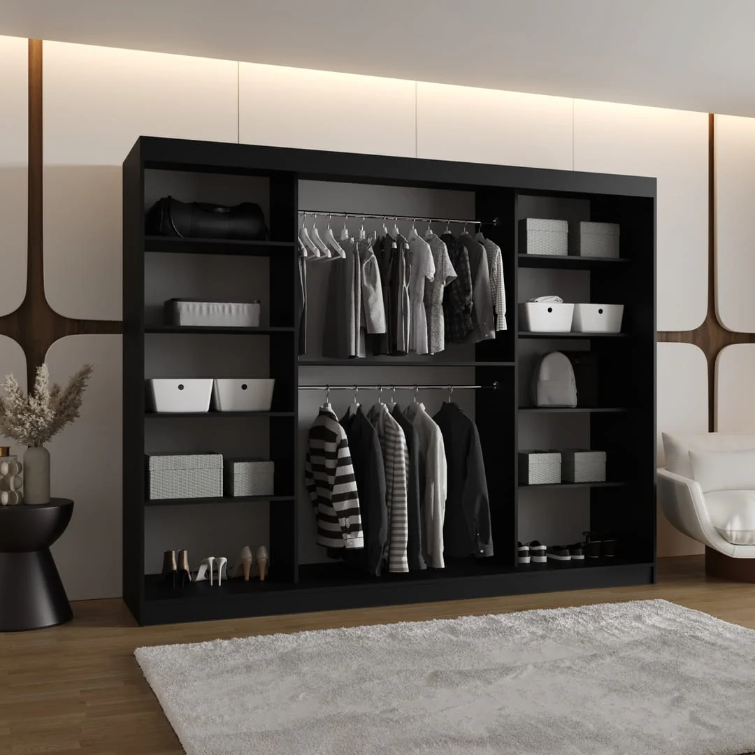Bahrain II Sliding Door Wardrobe 250cm - Image 10
