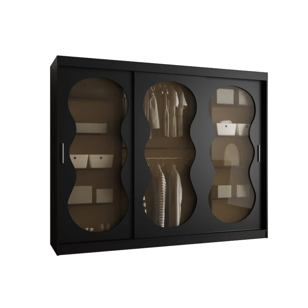 Bahrain III Sliding Door Wardrobe 250cm - Image 8