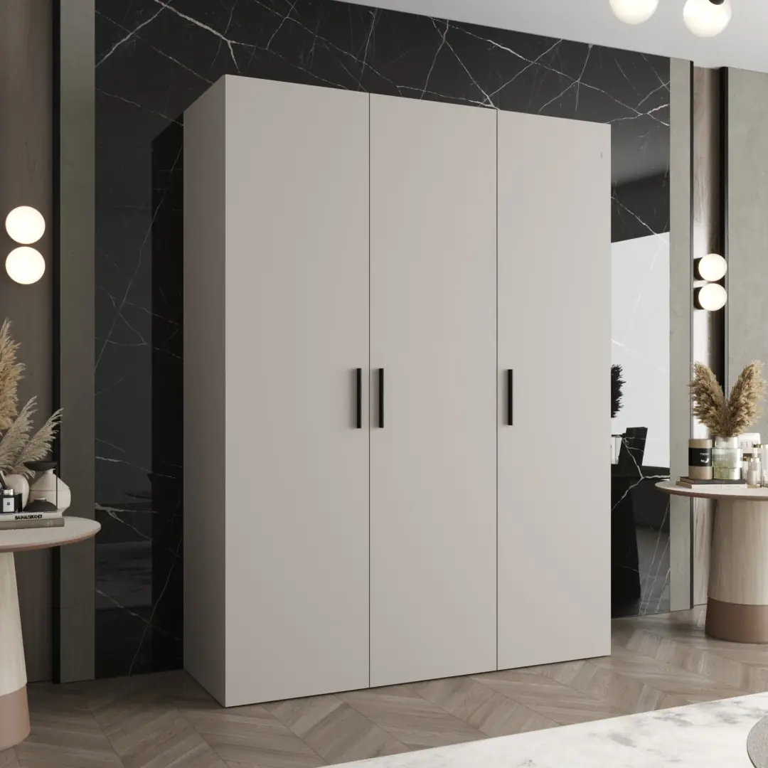 Bari I Hinged Door Wardrobe 150cm - Image 3