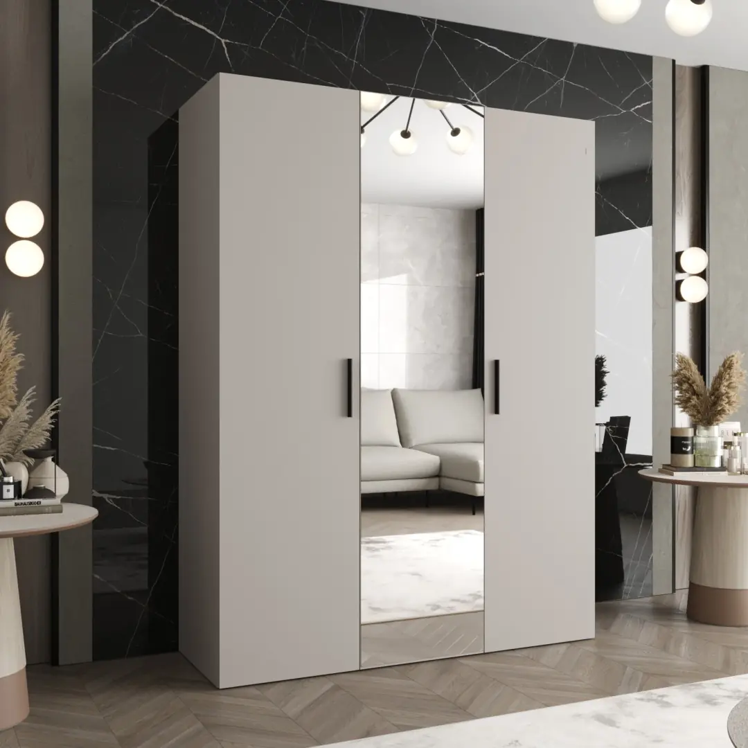 Bari II Hinged Door Wardrobe 150cm - Image 3