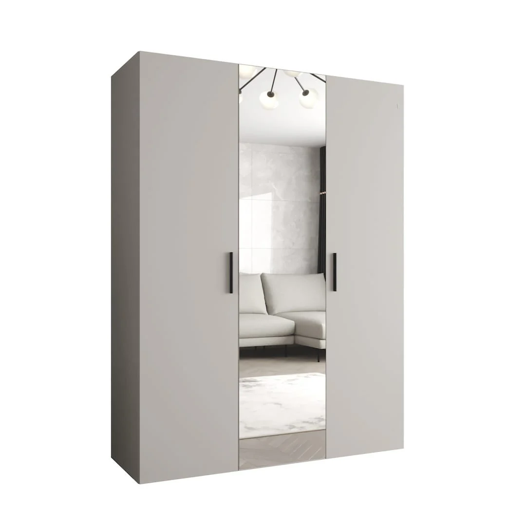 Bari II Hinged Door Wardrobe 150cm - Image 4