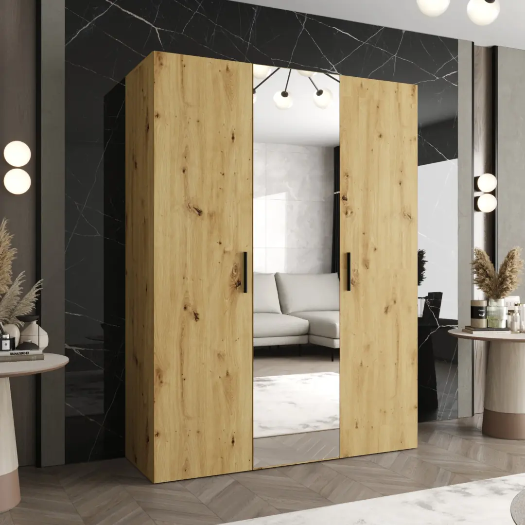 Bari II Hinged Door Wardrobe 150cm - Image 8