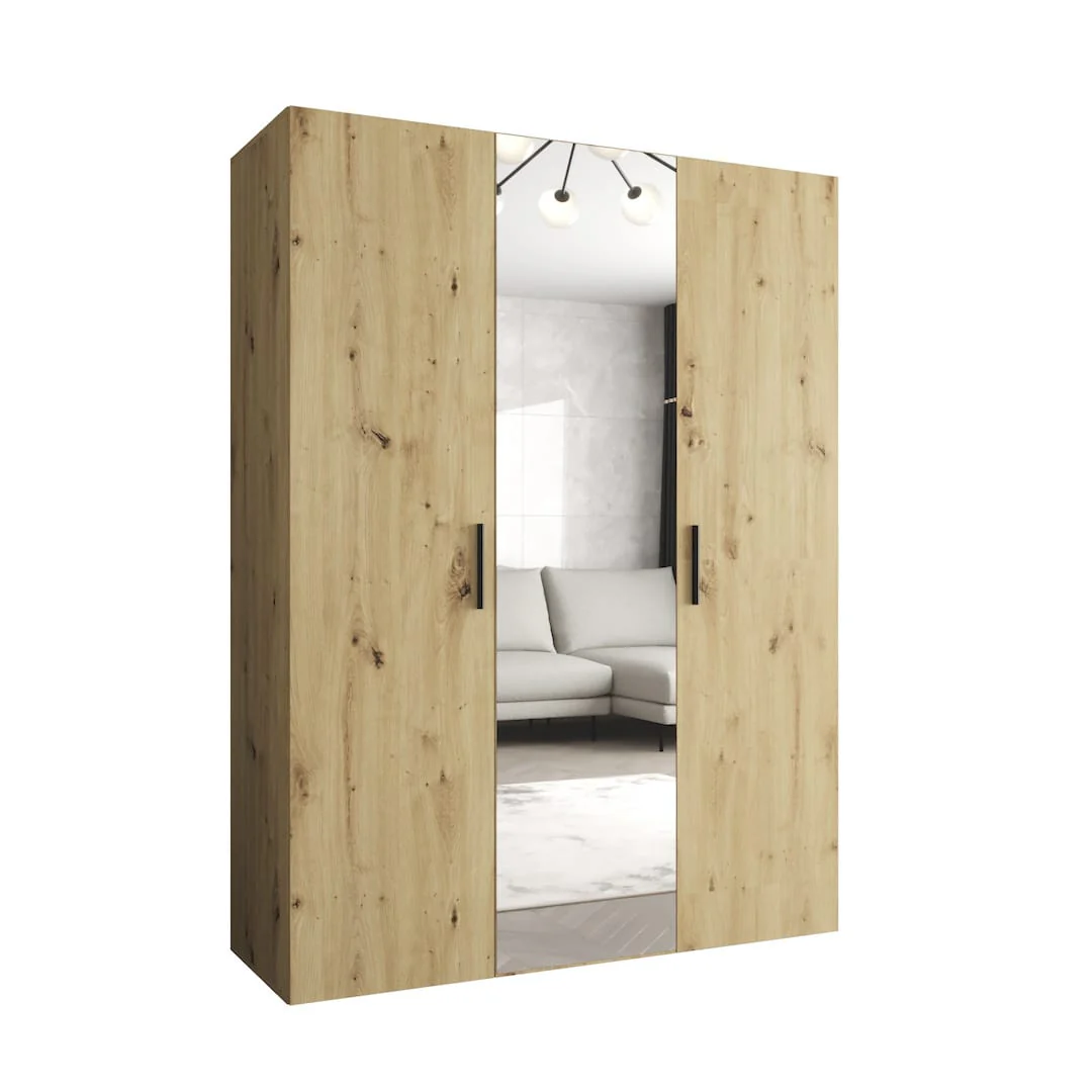 Bari II Hinged Door Wardrobe 150cm - Image 9
