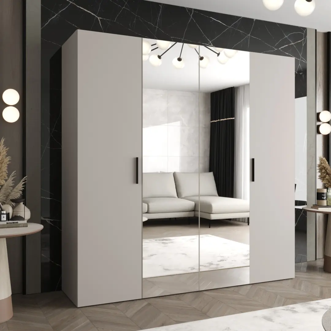 Bari II Hinged Door Wardrobe 200cm - Image 3