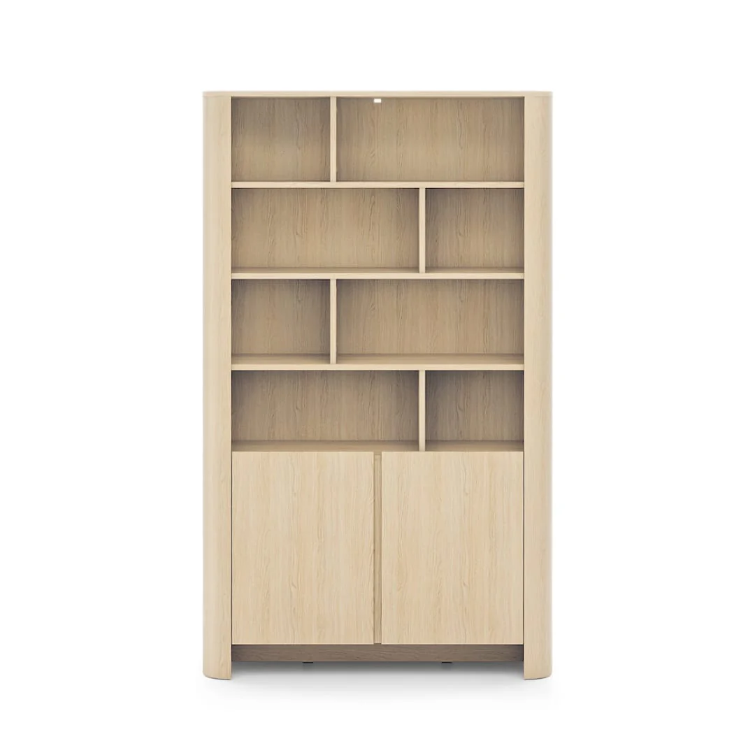 Bari Tall Bookcase 103cm - Image 4
