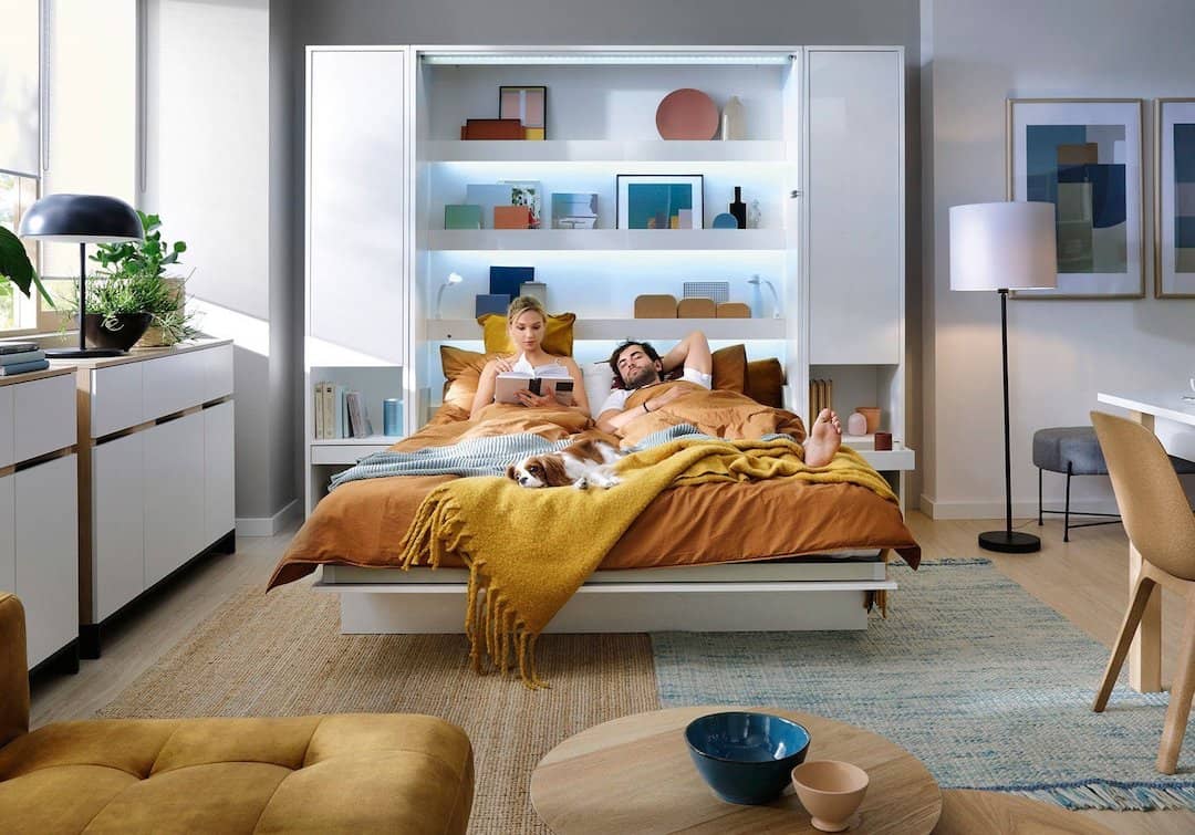 BC-01 Vertical Wall Bed Concept 140cm - Image 6