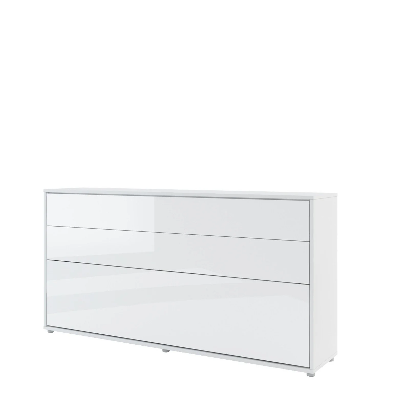BC-06 Horizontal Wall Bed Concept 90cm With Storage Cabinet - Image 18