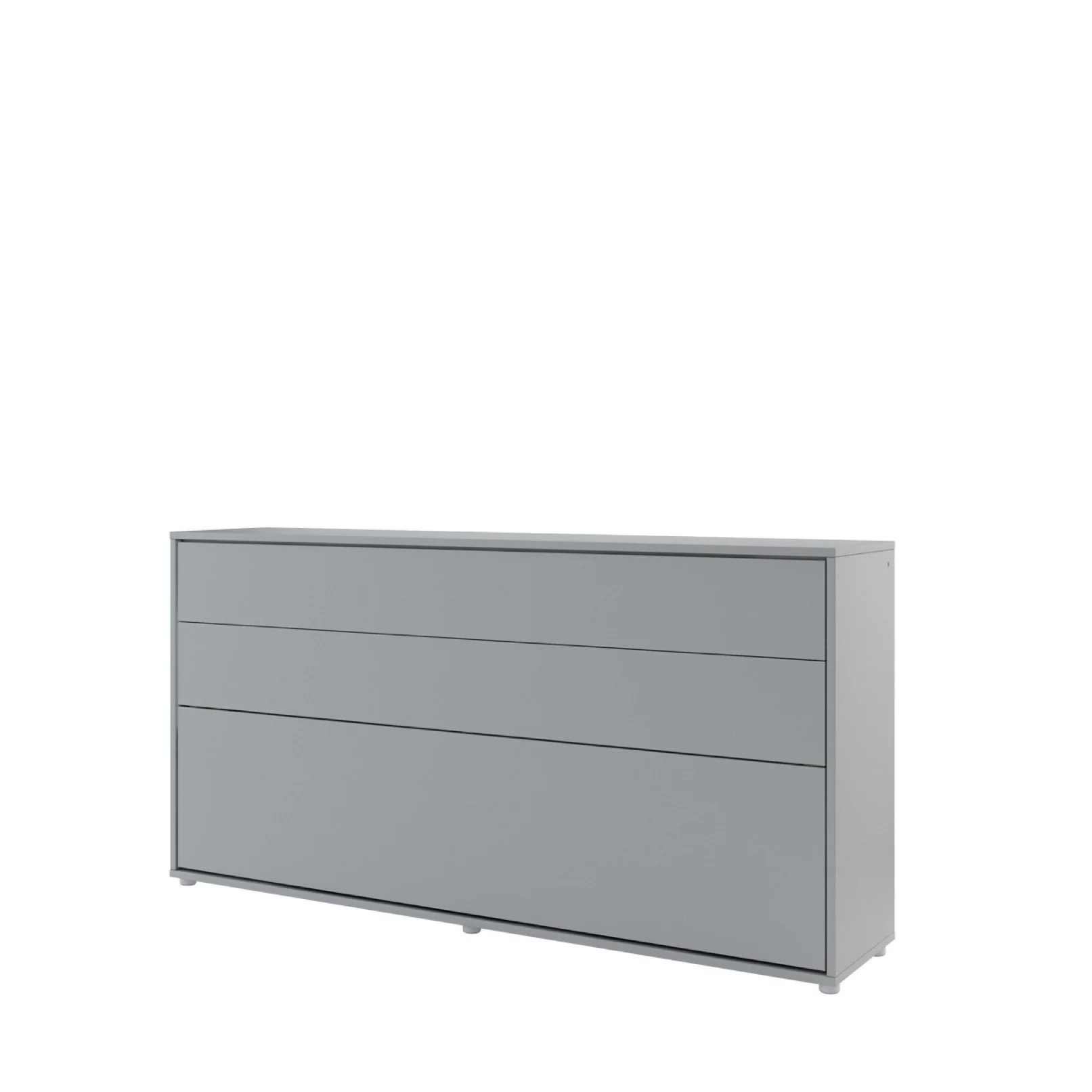 BC-06 Horizontal Wall Bed Concept 90cm With Storage Cabinet - Image 3