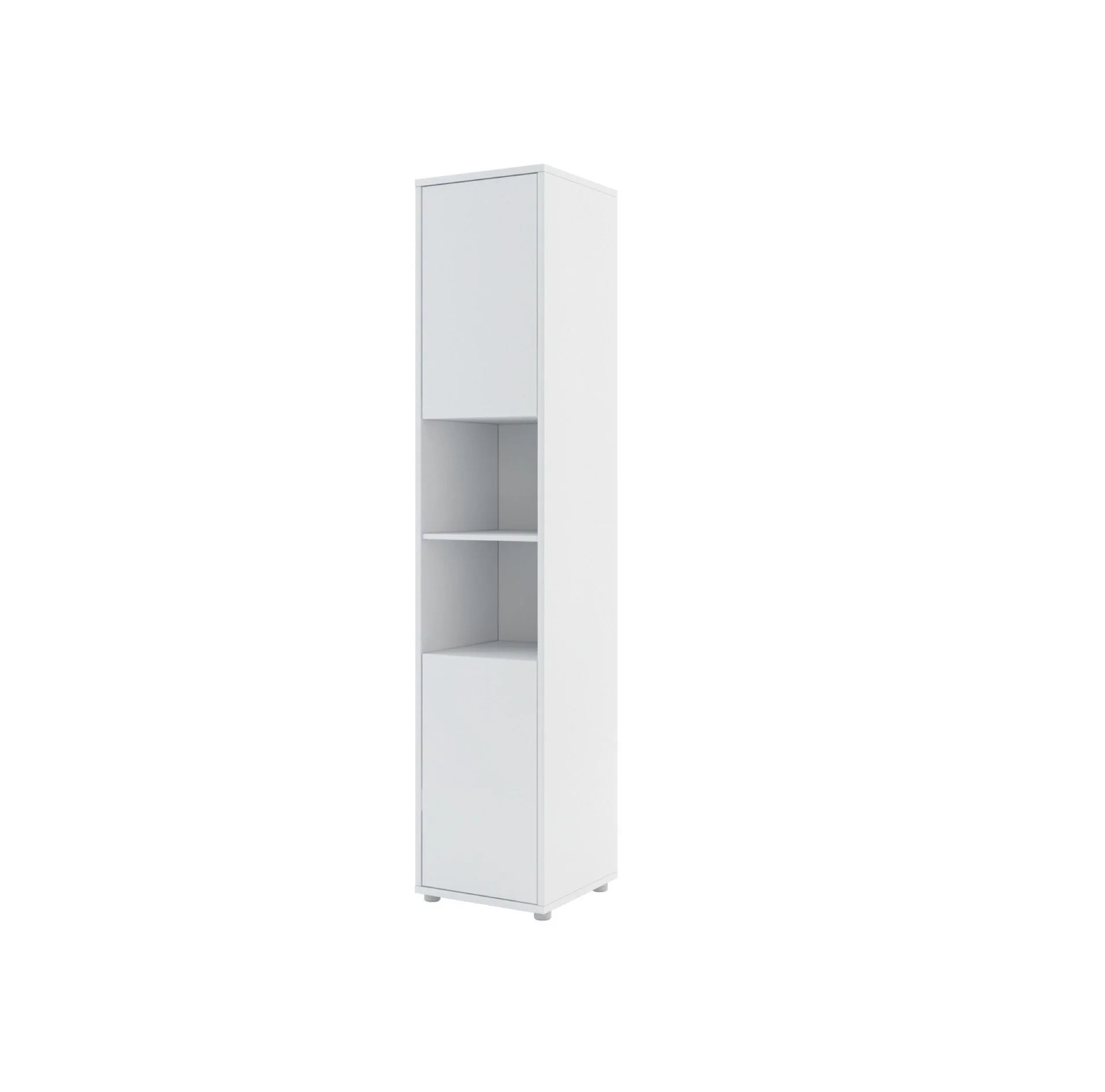 BC-12 Vertical Wall Bed Concept 160cm With Storage Cabinets and LED - Image 9