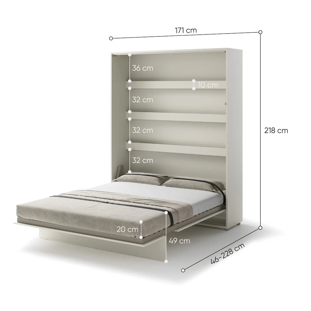 BC-12 Vertical Wall Bed Concept 160cm - Image 20