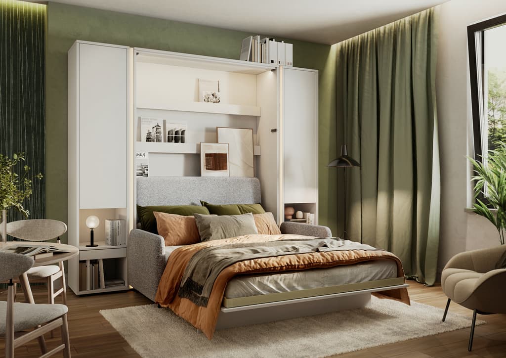 BC-35 Upholstered Sofa For BC-13 Vertical Wall Bed Concept 180cm - Image 12