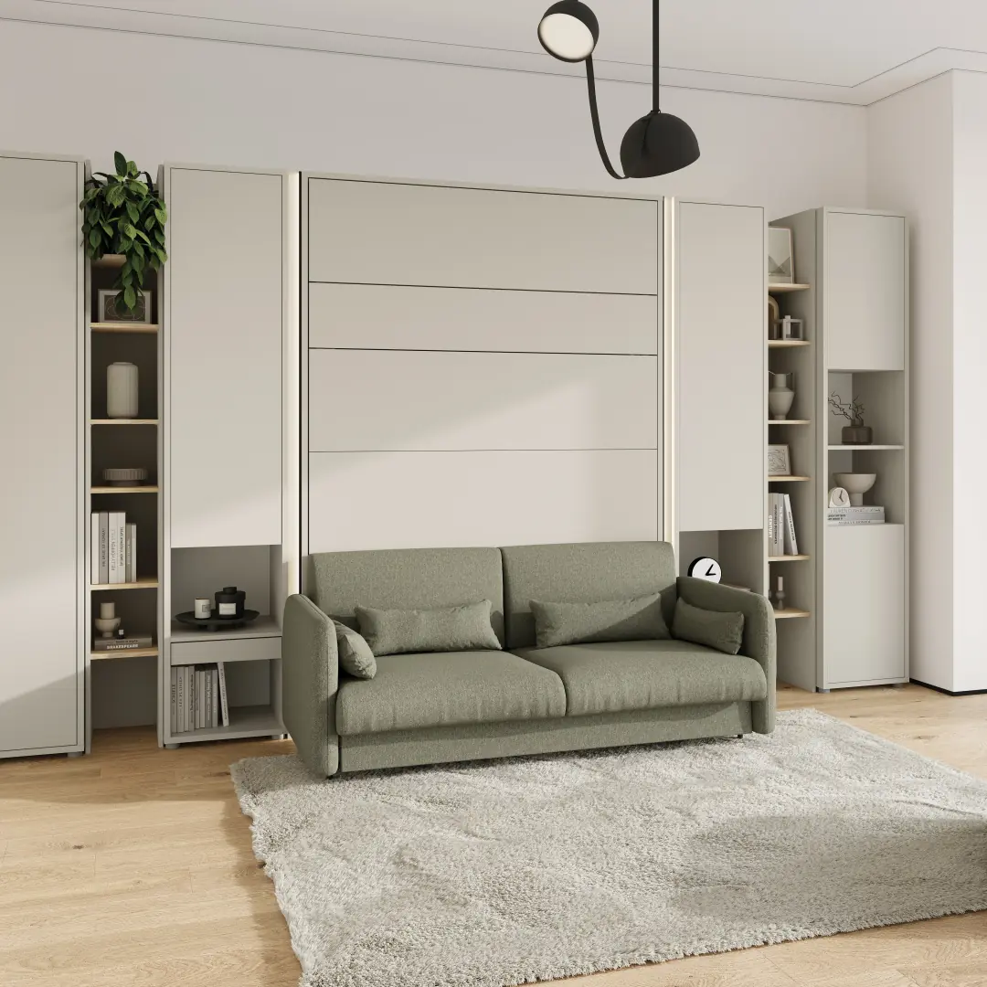 BC-35 Upholstered Sofa For BC-13 Vertical Wall Bed Concept 180cm - Image 16