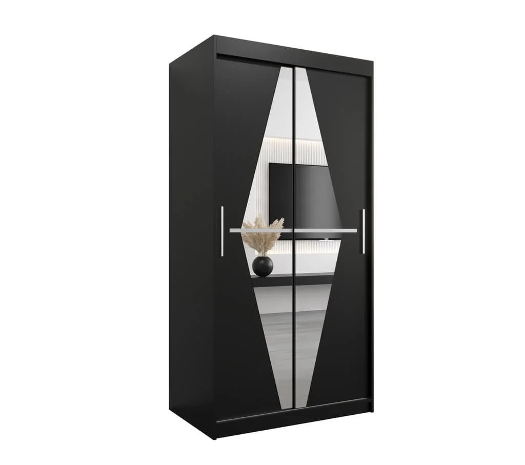 Boliwia Sliding Door Wardrobe 100cm - Image 11