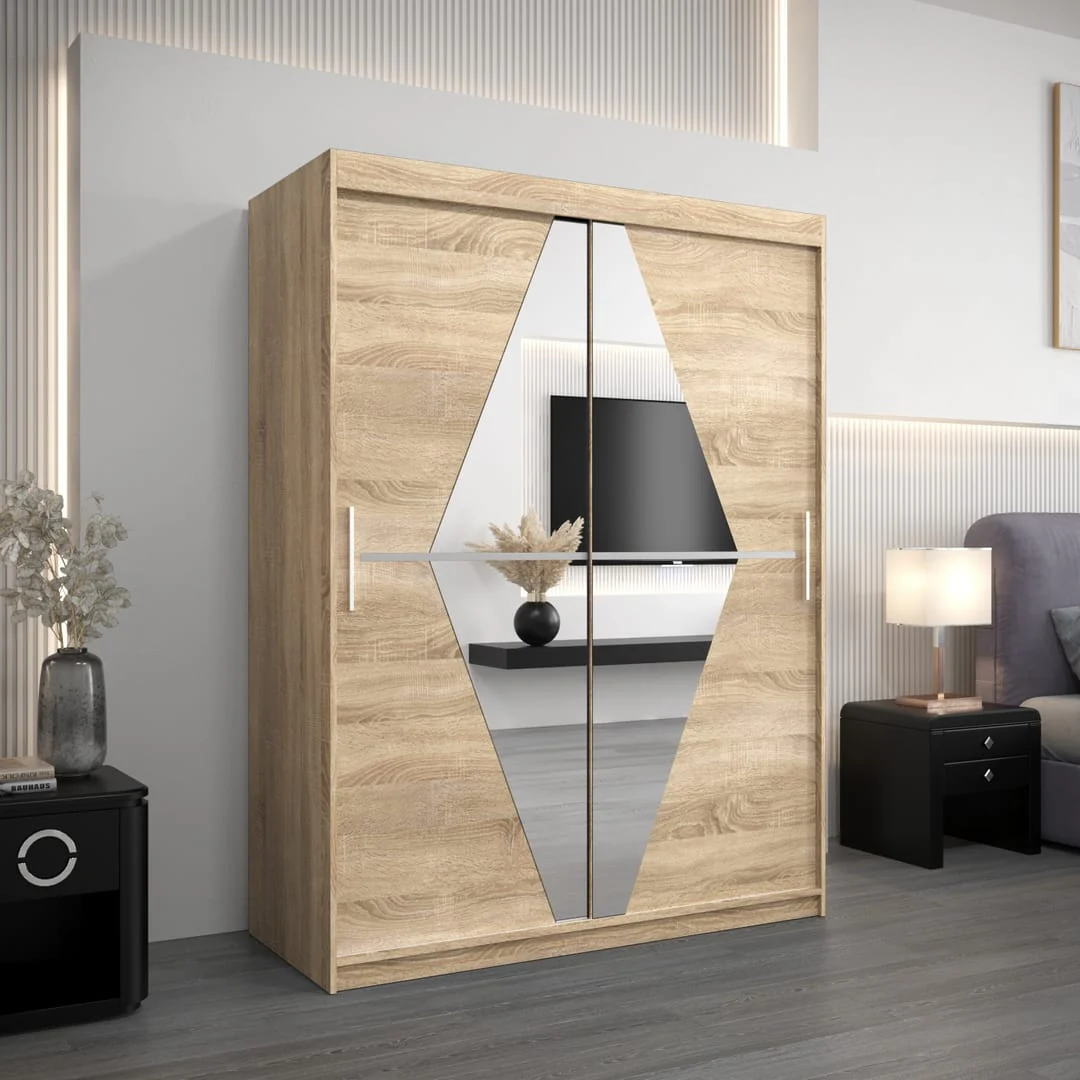 Boliwia Sliding Door Wardrobe 150cm - Image 14