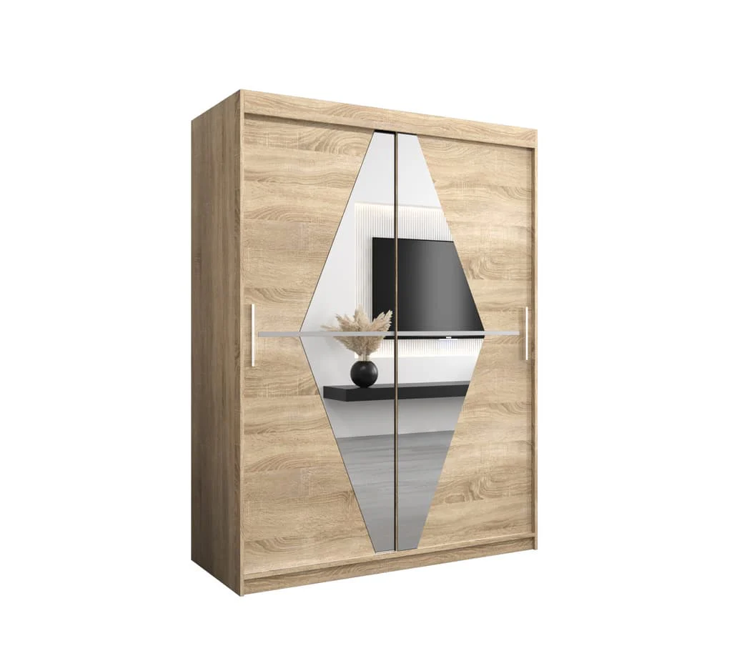 Boliwia Sliding Door Wardrobe 150cm - Image 15