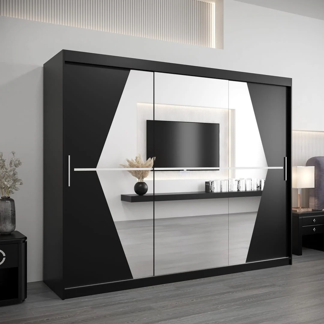 Boliwia Sliding Door Wardrobe 250cm - Image 10