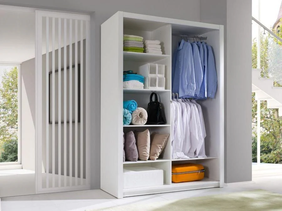 Bono Sliding Door Wardrobe With Mirrors 120cm - Image 4