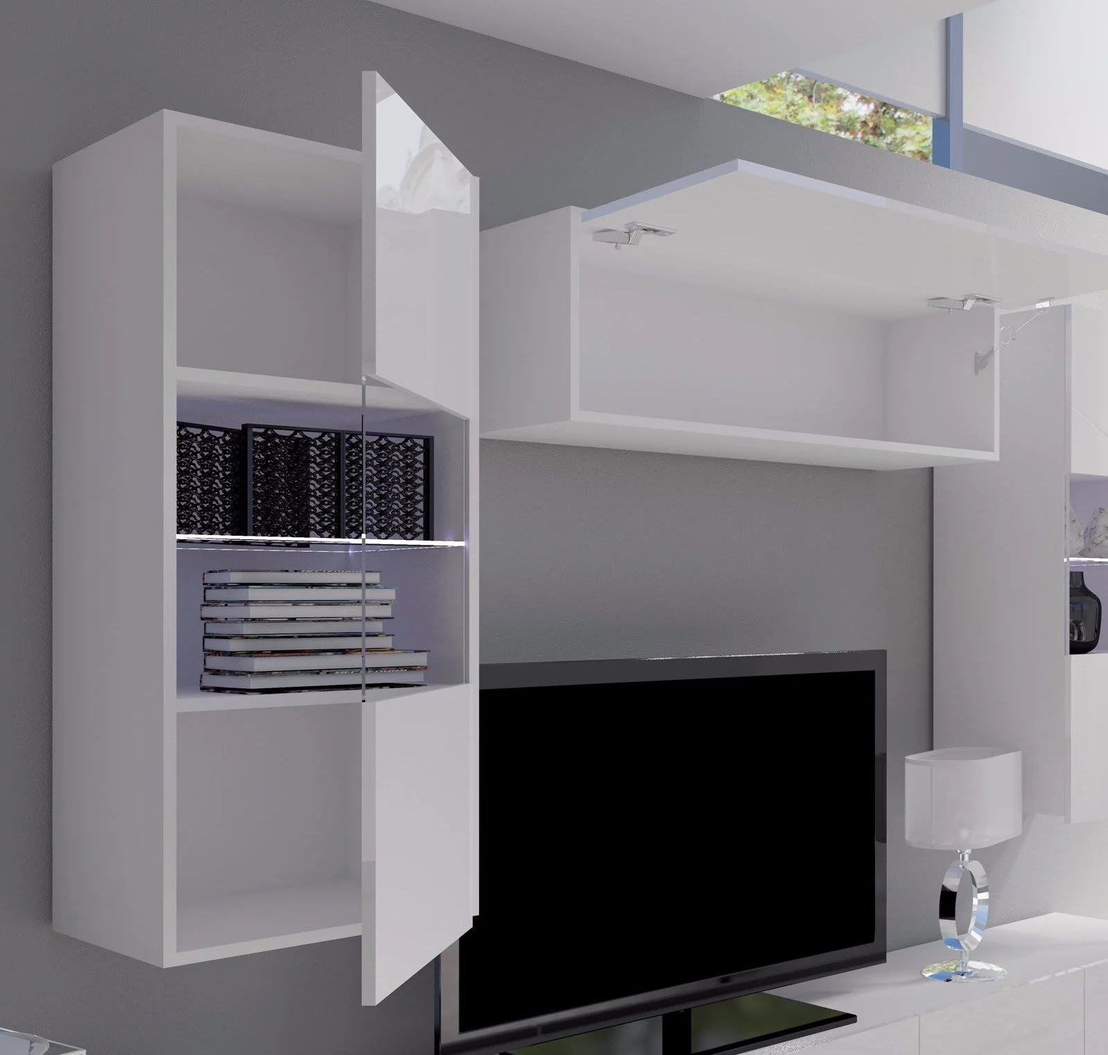 Calabrini 7 Entertainment Unit For TVs Up To 42" - Image 3