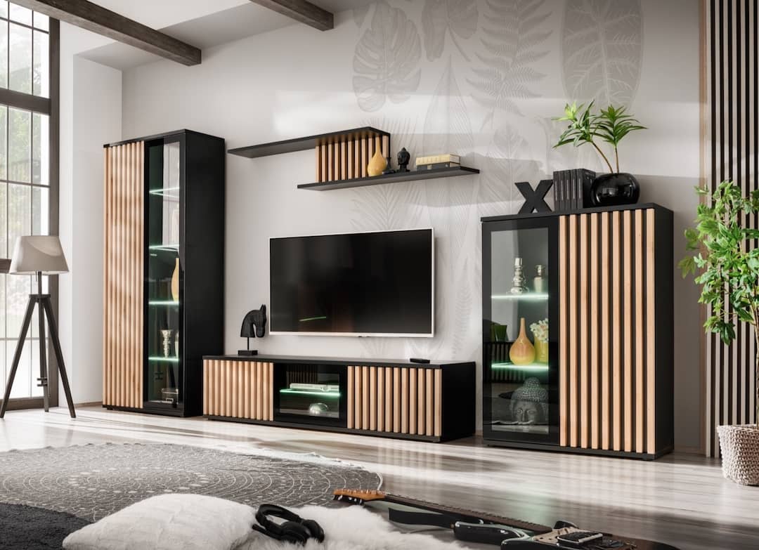 Cameron Display Sideboard Cabinet 160cm - Image 3