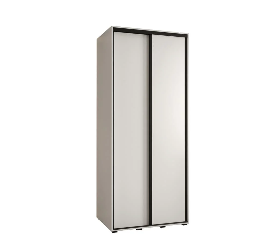 Cannes I Sliding Door Wardrobe 100cm - Image 9