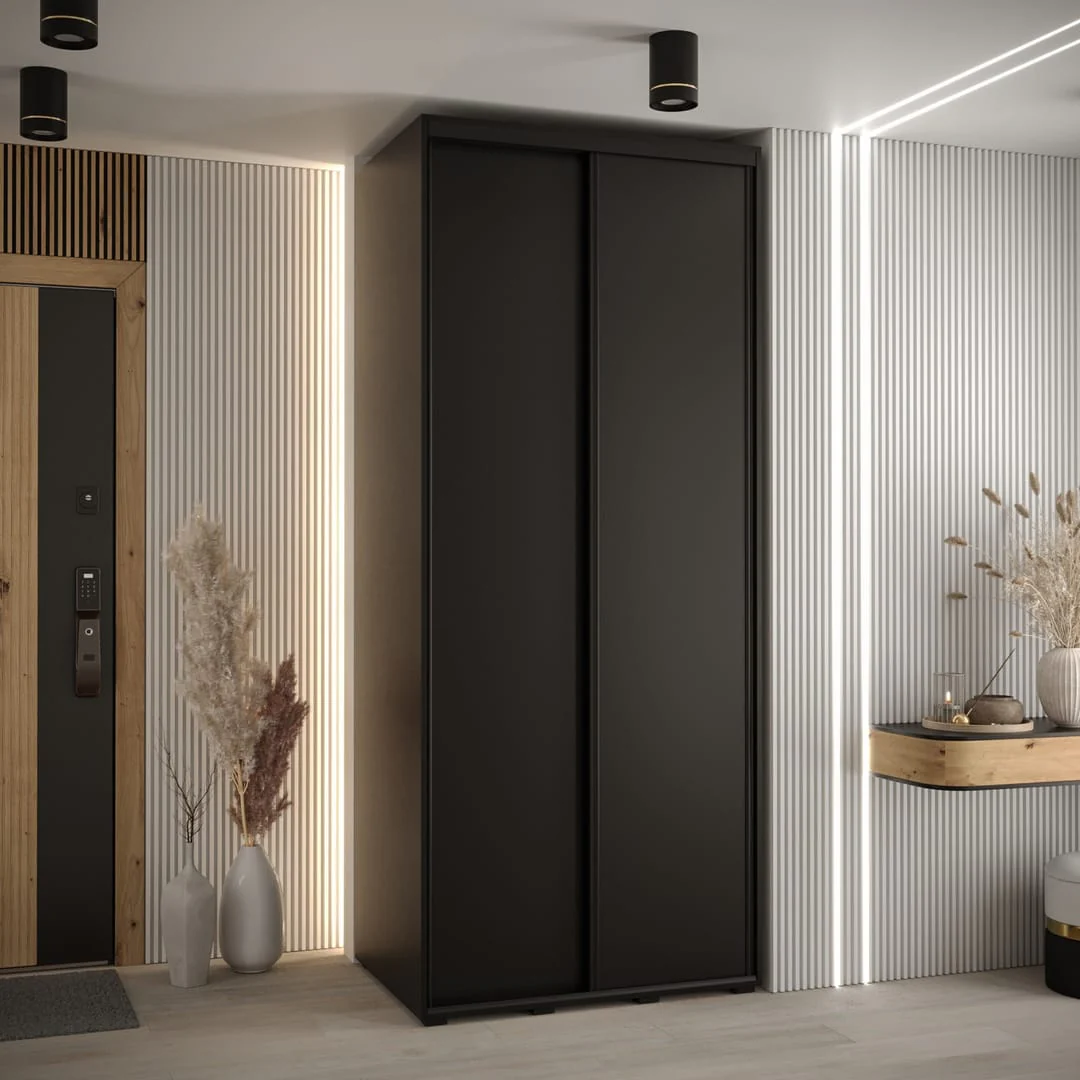Cannes I Sliding Door Wardrobe 110cm - Image 8