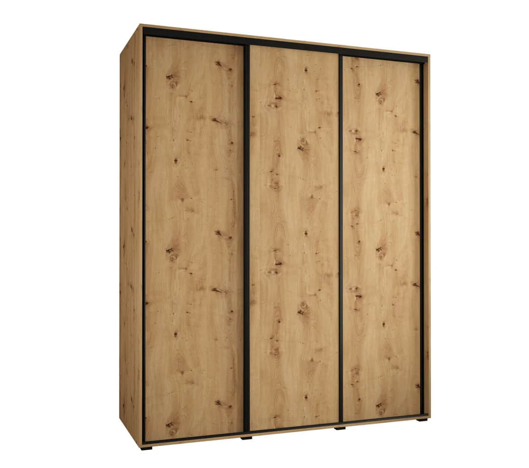 Cannes I Sliding Door Wardrobe 200cm - Image 2