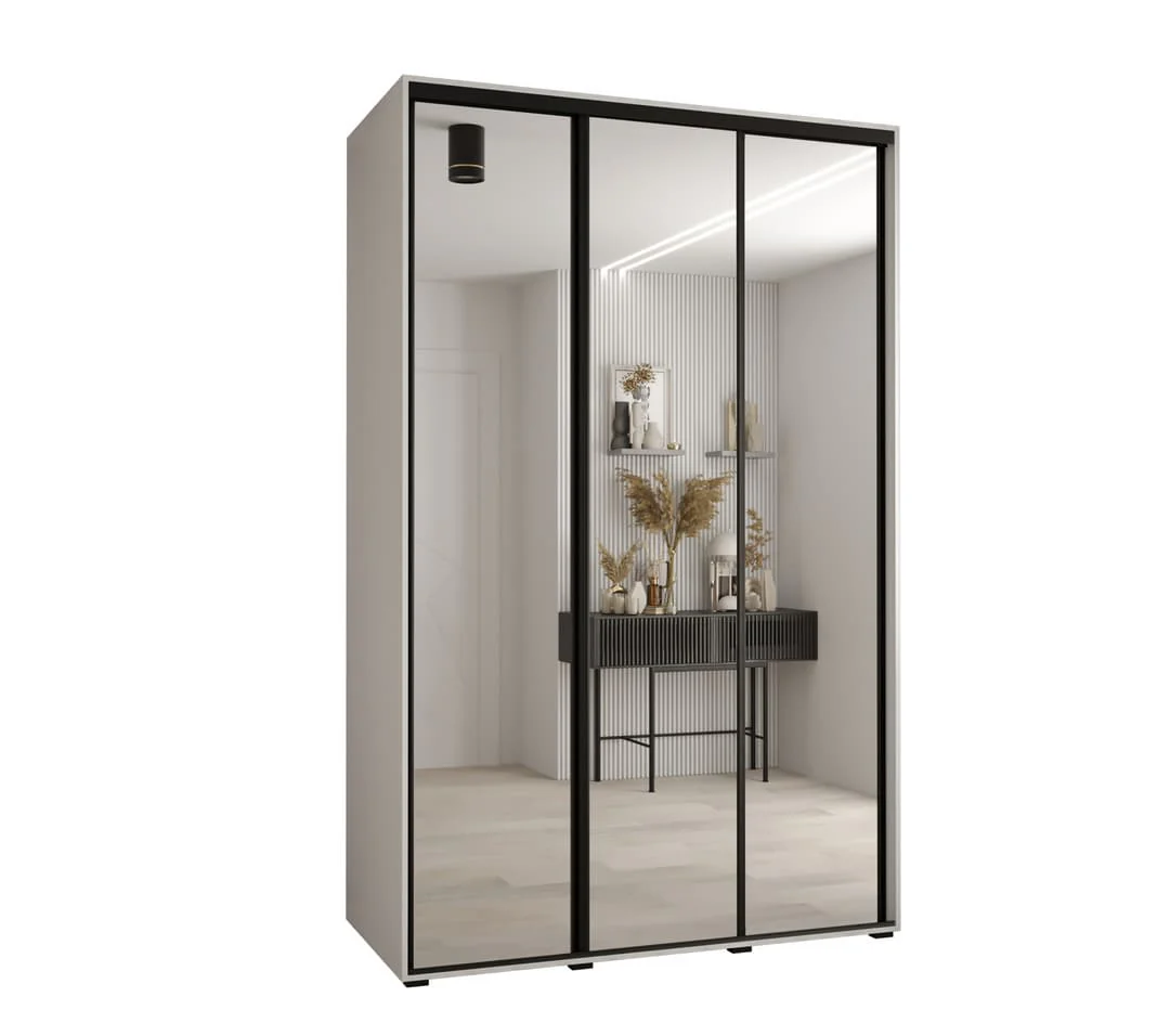 Cannes II Sliding Door Wardrobe 160cm - Image 9