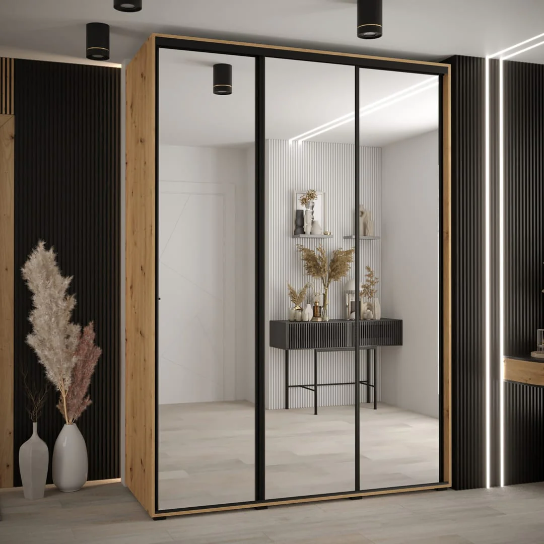 Cannes II Sliding Door Wardrobe 170cm