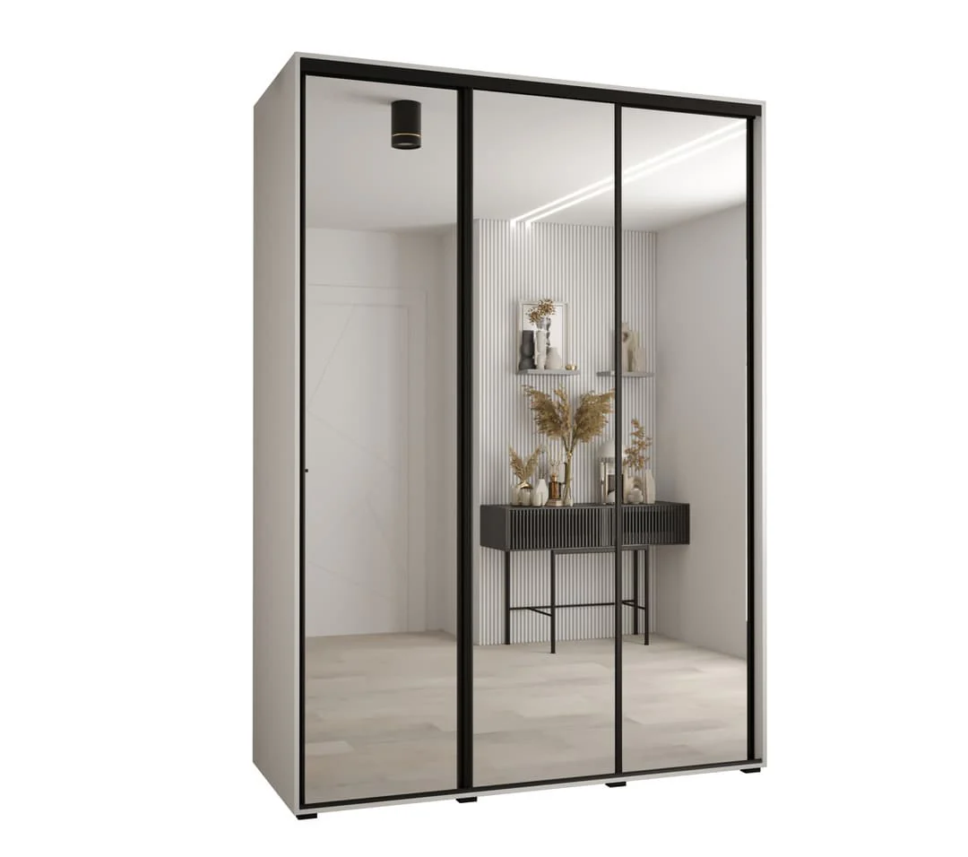 Cannes II Sliding Door Wardrobe 170cm - Image 6