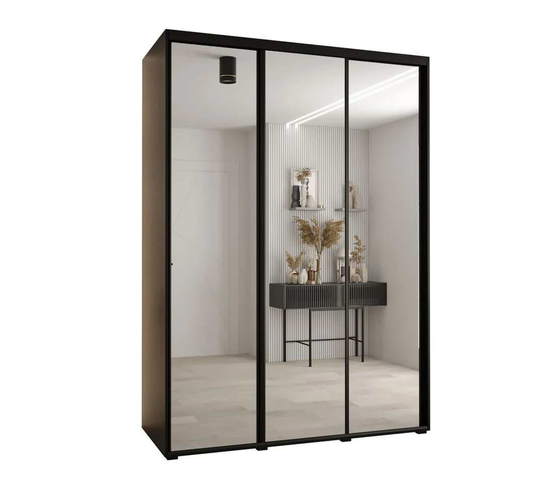 Cannes II Sliding Door Wardrobe 170cm - Image 9