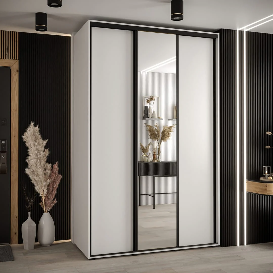 Cannes III Sliding Door Wardrobe 150cm