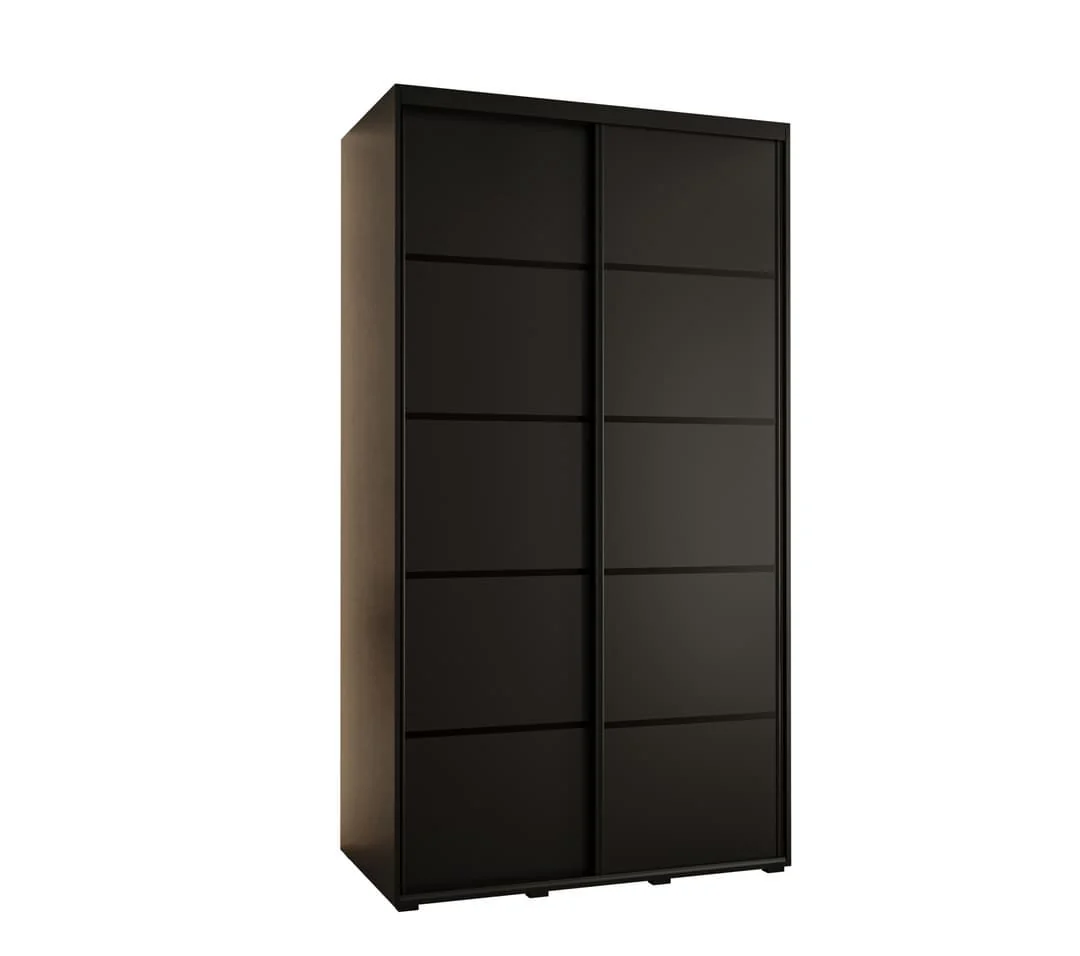 Cannes IV Sliding Door Wardrobe 140cm - Image 9