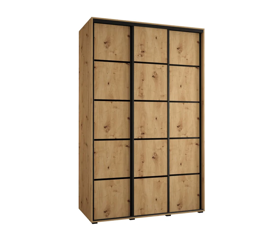 Cannes IV Sliding Door Wardrobe 160cm - Image 5