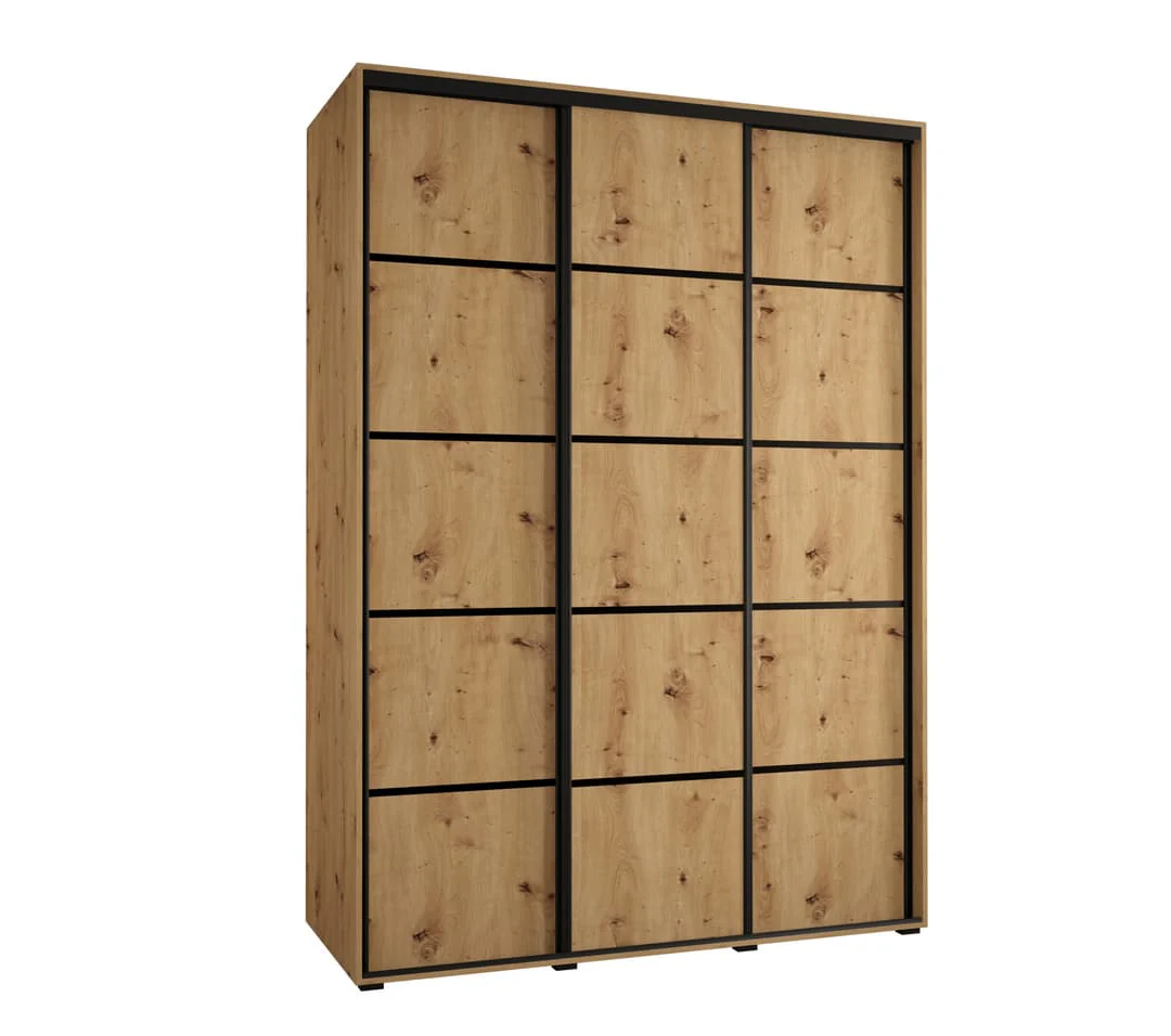 Cannes IV Sliding Door Wardrobe 180cm - Image 5
