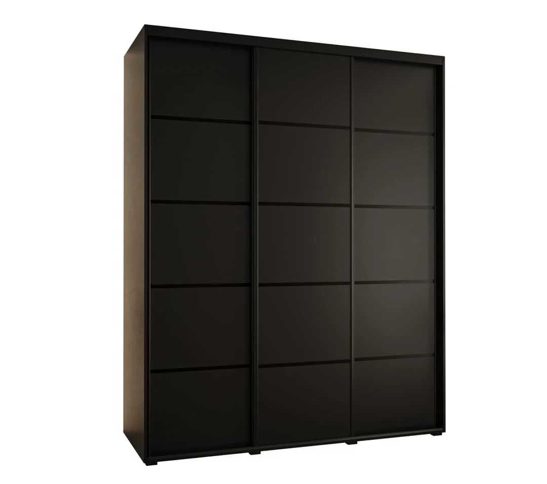 Cannes IV Sliding Door Wardrobe 200cm - Image 8