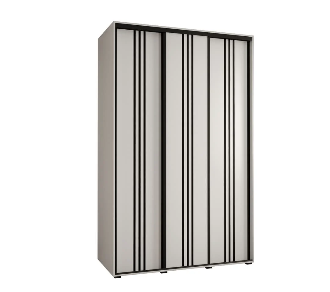 Cannes VI Sliding Door Wardrobe 150cm - Image 2