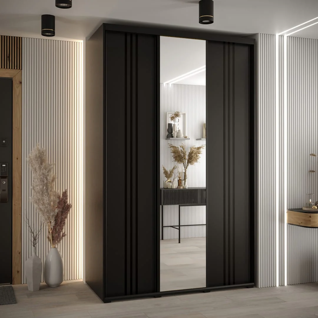 Cannes VII Sliding Door Wardrobe 160cm